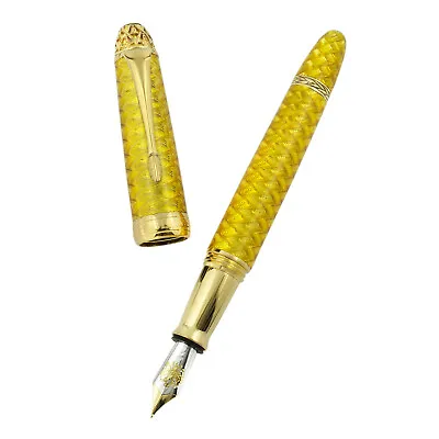 Michel Perchin Faberge Coronation Fountain Pen In Yellow (#31/1000) • $6500