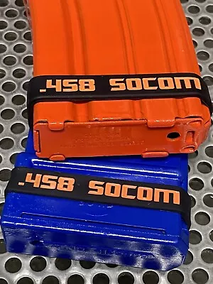 10 PACK Of 458 SOCOM Magazine Mag ID Bands Free Shipping!!! THICKER! • $16.99