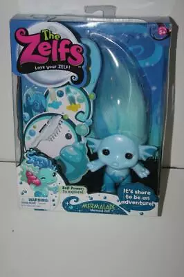 The Zelfs Blue MERMALADE MERMAID ZELF Troll Doll Type Large 4  New W/Box Damage • $19.99