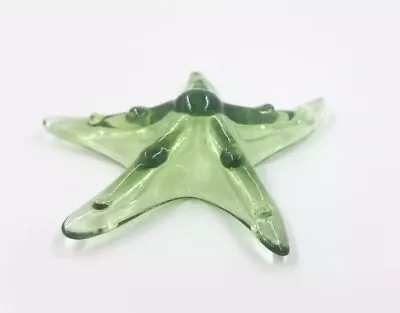 VTG Art Glass Tropical STAR FISH Sculpture Murano Style Paperweight Figurine • $12.95