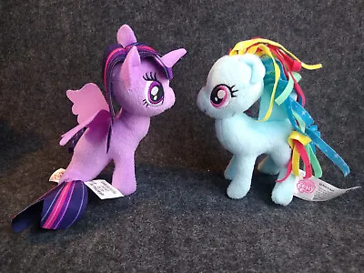 My Little Pony The Movie Rainbow Dash Mermaid Mer Sea Pony Stuffed Plush Toys • $12.32
