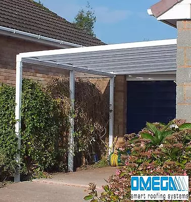 Aluminium Canopy Patio Cover Carport Lean To Smoking Shelter 7ft X 5ft • £555.20