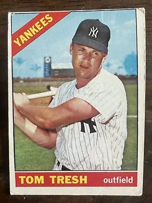 1966 Topps - #205 Tom Tresh • $2.50