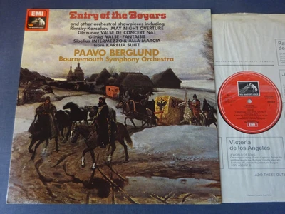 £4 • Buy ENTRY OF THE BOYARS (RIMSKY-KORSAKOV / GLINKA) LP, BSO, Berglund, EMI ASD 3514