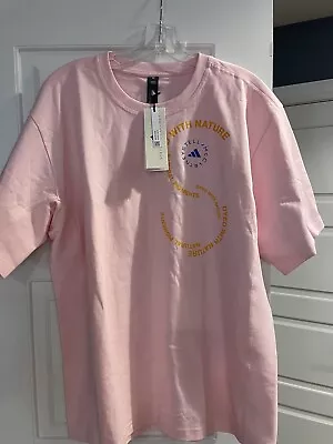 Adidas By Stella McCartney Oversized Women Pink T-Shirt Size Medium • $45