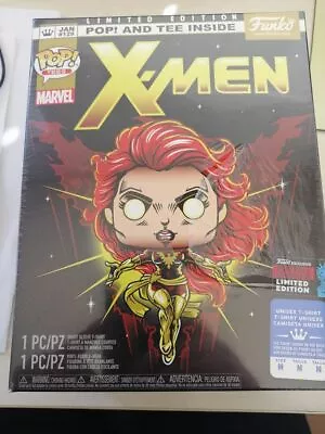 Funko Pop! Tees Marvel X-Men T-Shirt M Box Set Dark Phoenix Ed.lim. 2019 Fall Co • £91.89