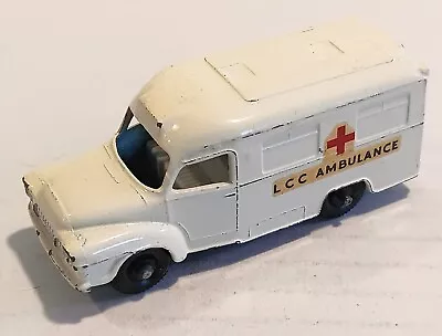 14-C3 EXC!! Bedford Lomas Ambulance Lesney Matchbox Circa '62 • $8.97