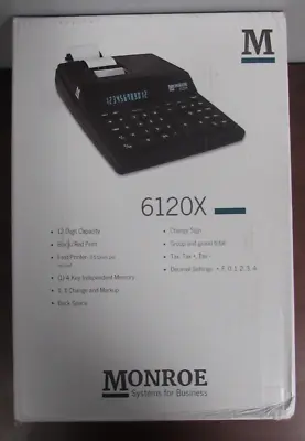 New Monroe 6120x Display Calculator (7a) • $89.99