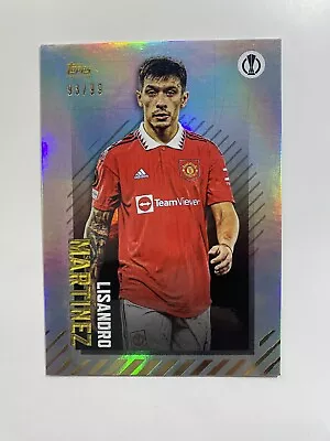 2023 Lisandro Martinez /99 Topps Uefa Europa League X Dan Leydon • $0.99