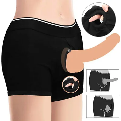 Trans FTM Boxer Packing Briefs O-Ring Straps-On-Packer-Harness-Underwear-Panties • $26.99