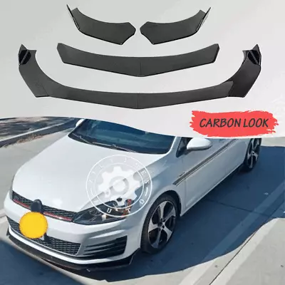 For Golf MK7 MK6 MK5 GTI TSI TDI Front Bumper Lip Spoiler DIY Paint Capable AB • $49.95