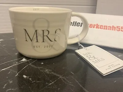 £10 • Buy NEXT White Wedding Established Est. 2022 Mrs & Mug Party Gift