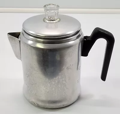 N2) Vintage Century Aluminum Ware Coffee Pot Percolator 7 Cup Made In The USA • $9.99