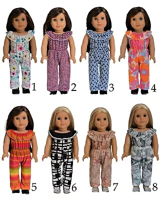 Doll Clothes Romper Fit 18  American Girl Dolls Maplelea Dolls • $15.97