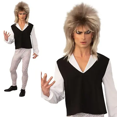 Goblin Overload David Bowie Mens Fancy Dress Costume 80s 1980s Adults • £14.99