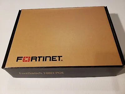 Fortinet FORTISWITCH-108D-POE FS-108D-POE Managed Network Switch Router NEW • $285