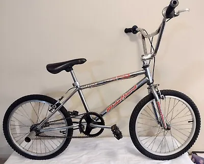 Vintage 1992 BMX 110% Original Mid School 20in Bike Chrome • $350