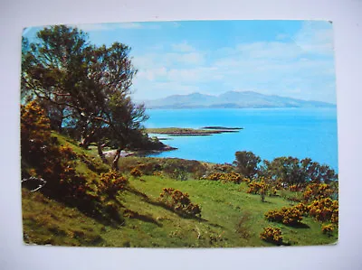 Mull From Ganavan Postcard Oban. (J Arthur Dixon - 1973) • £2.79