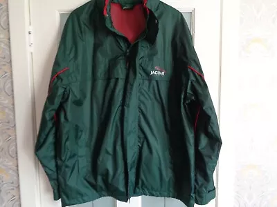 Jaguar Racing Formula One Lightweight Waterproof Rain Jacket Rare.XL.Used VGC • £35