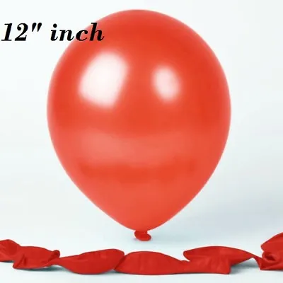 $8.64 • Buy Helium Quality Pearlised/metallic Balloons Latex 12  Inch Wedding Birthday Party