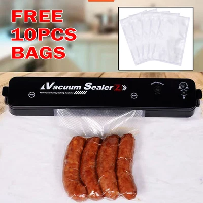$17.99 • Buy Vacuum Sealer Saver Machine Storage Sealing With Seal Bag Food Packaging Machine