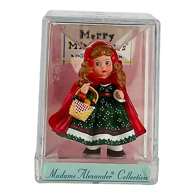 Hallmark Merry Miniatures Little Red Riding Hood Madame Alexander Vintage 2000 • $10