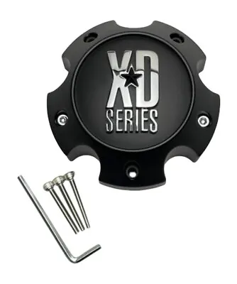 KMC XD Series Matte Black 5 Lug Wheel Center Cap 1079L145AMB 1079L145A • $22