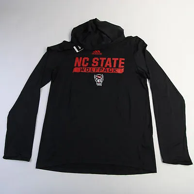 $12 • Buy NC State Wolfpack Adidas Aeroready Long Sleeve Shirt Men's Black New