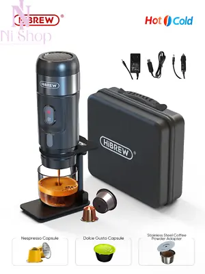 Portable Coffee Machine Expresso Maker Fit Nexpresso Pod Capsule Powder Home Car • $196.99