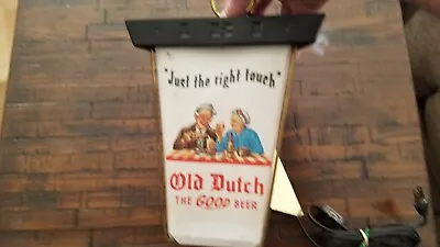 Vintage Old Dutch Beer Hanging Light International Brewerys Inc. • $150