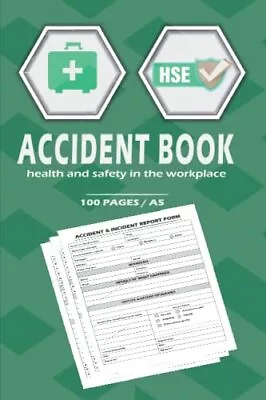 £4.99 • Buy Accident Book Accident Book Hse Compliant Incident Report Book 100 Pages Perf...