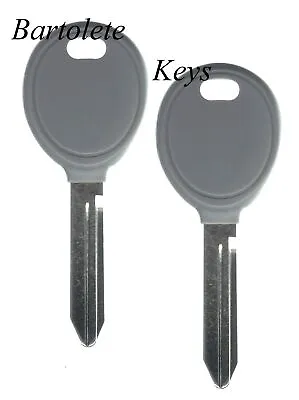 2 Replacement Transponder Car Key Blank For Jeep Liberty Wrangler Grand Cherokee • $15.99