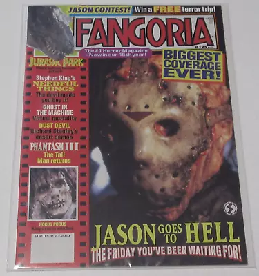 Fangoria Horror Magazine #125 1993 Jason Goes To Hell Phantasm III Dust Devil • $12