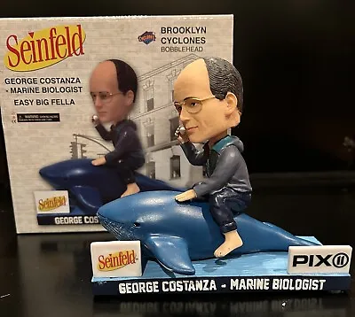 2023 Seinfeld George Costanza Marine Biologist Bobblehead Brooklyn Cyclones Sga • $49.99