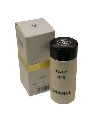 150g CHANEL No5 Vintage Parfum Talcum Talc Dusting Powder NEW / OPENED / BOXED • £129.99