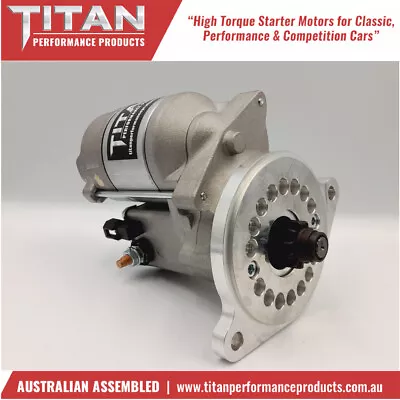 FORD V8 CLEVELAND WINDSOR BIG-BLOCK 1.4kW HI-TORQUE GEAR REDUCTION STARTER  • $279.88