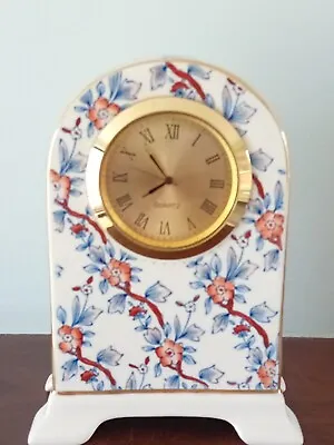 Masons Applique Mantel Clock 15cm Tall Good Working Order  • £21.95