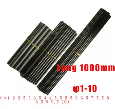 2-10pcs Length1000mm Carbon Fiber Rod Diameter 1mm-10mm For RC Airplane • $104.16