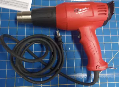 Milwaukee 8975-6 Heat Gun 120 V W/ 2 Temp Settings And Additional Accessories • $45