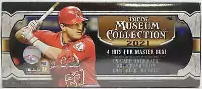 2021 Topps Museum Collection Baseball Hobby Box English Factory Sealed • $347.28