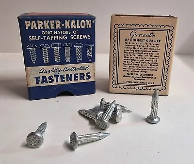 Vintage Parker - Kalon Orginators Of Self Tappin Screws FASTENERS Masonary Nails • $19.99