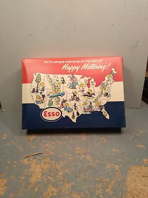 Vintage  Esso Happy Motoring Kit Box Set 1962  New Old Stock  • $45