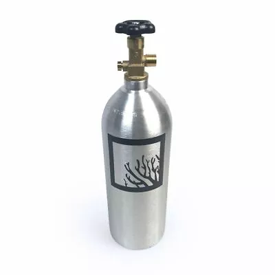 SR Aquaristik 5lb Aluminum CO2 Bottle (Empty) Used For Aquarium CO2 System • $124.98