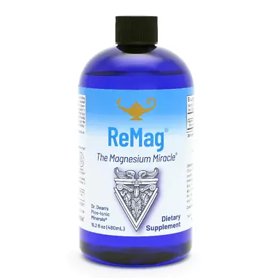 RNA Reset ReMag Magnesium Miracle Pico-Ionic Liquid 16 Fl Oz By Dr Carolyn Dean! • $54.79