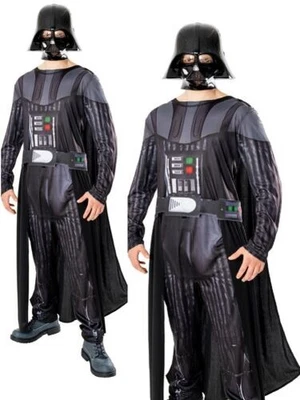 $55.89 • Buy Darth Vader Adults Costume Obi Wan Kenobi Star Wars Mens Fancy Dress
