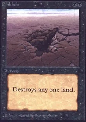 MTG Sinkhole NM-Mint English Unlimited • $22.74