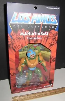 Masters Of The Universe Los Amos Del Universo Man-At-Arms Super 7 Rare Exclusive • $56.58