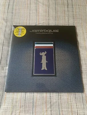 JAMIROQUAI Travelling Without Moving 25th Anniversary Double Yellow Vinyl Sealed • £29.99