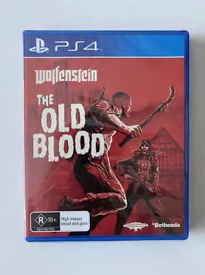 Wolfenstein The Old Blood PS4 Brand New PAL • $39.50