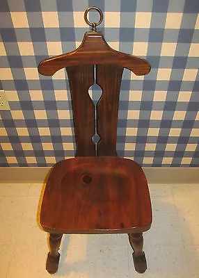 $179.99 • Buy Valet Chair Antiqued Tavern Pine From Estate Full Of Ethan Allen